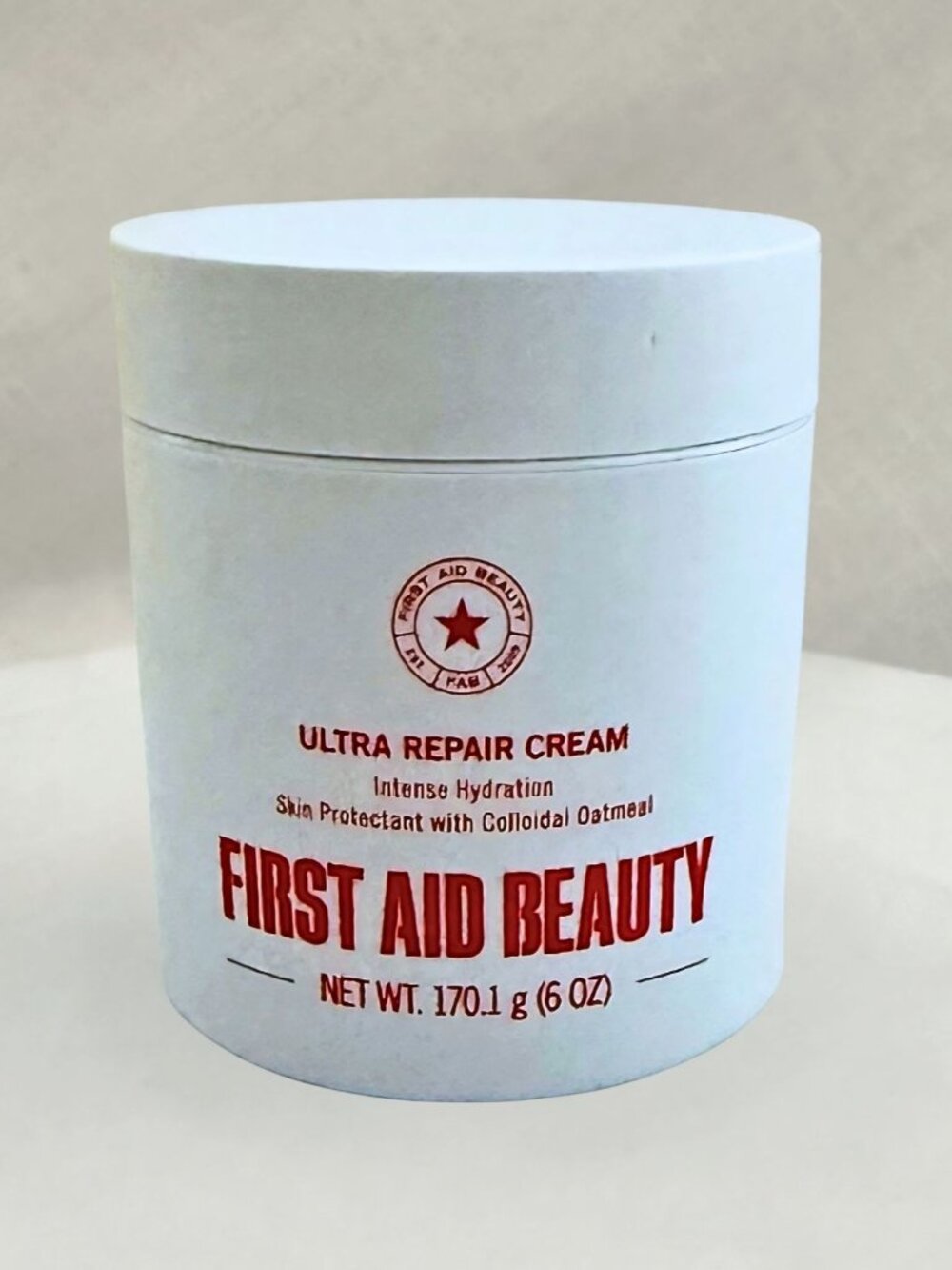 First Aid Beauty Ultra Repair Cream 6 oz Intense Hydration Moisturizer